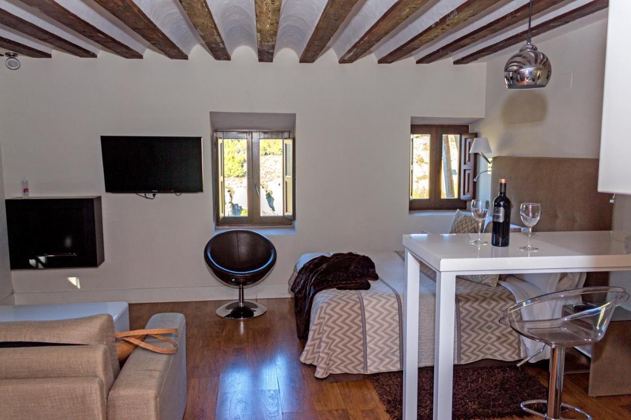 Los Ojos De La Mora Apartamentos Boutique Cuenca  Kültér fotó